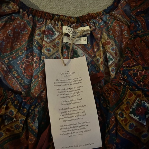 Christy Dawn Brynne Dress petite patchwork XS - Picture 3 of 6